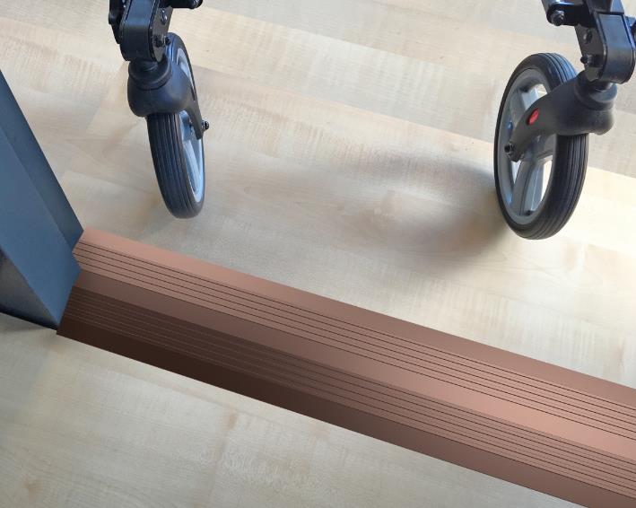 Rampy (podjazdy) do wózków inwalidzkich Secu Próg SecuCare