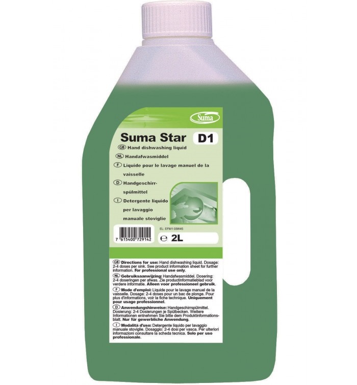 Ręczne mycie Diversey Suma Star D1 (2L)
