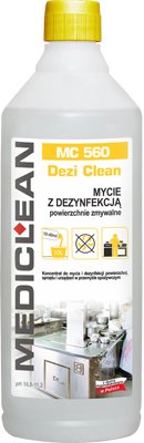 Ręczne mycie Mediclean MC 560 Dezi Clean