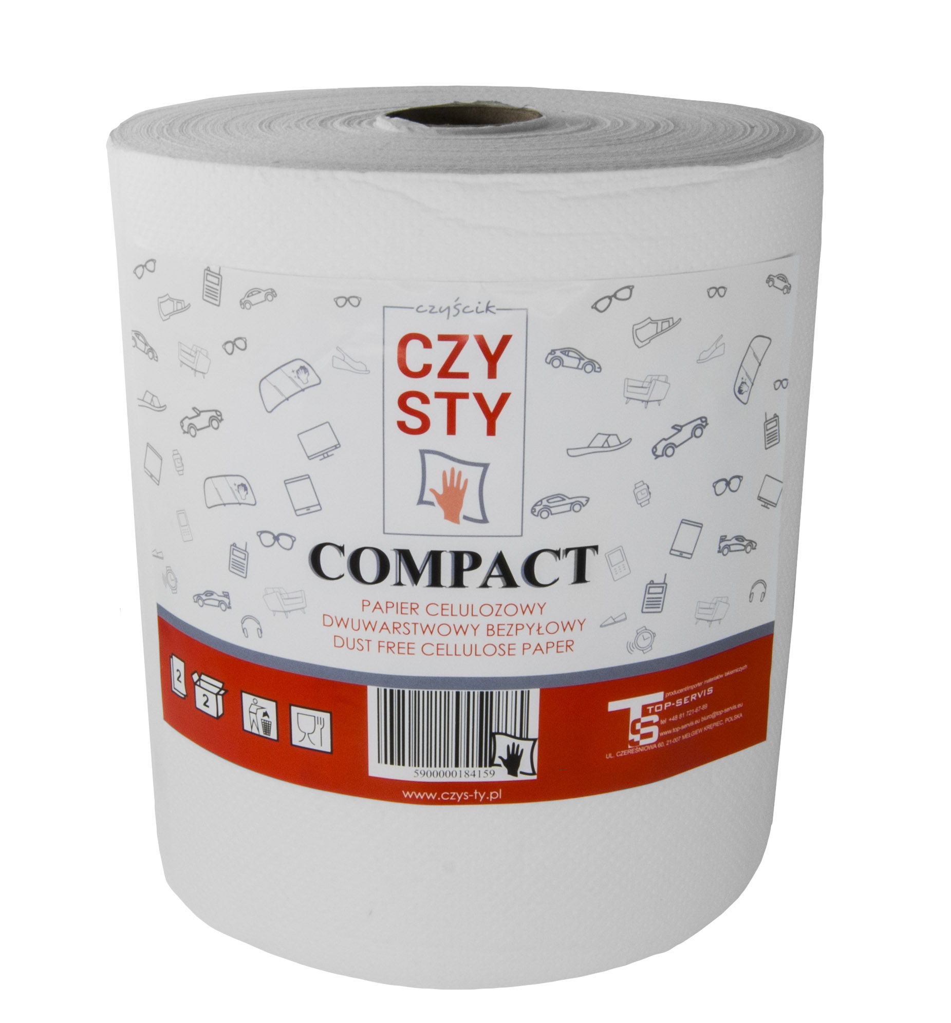 Ręczniki medyczne jednorazowe CZYSTY COMPACT NEW