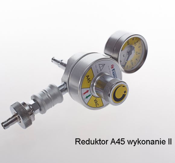Reduktory tlenu, powietrza i innych gazów medycznych Farum A45