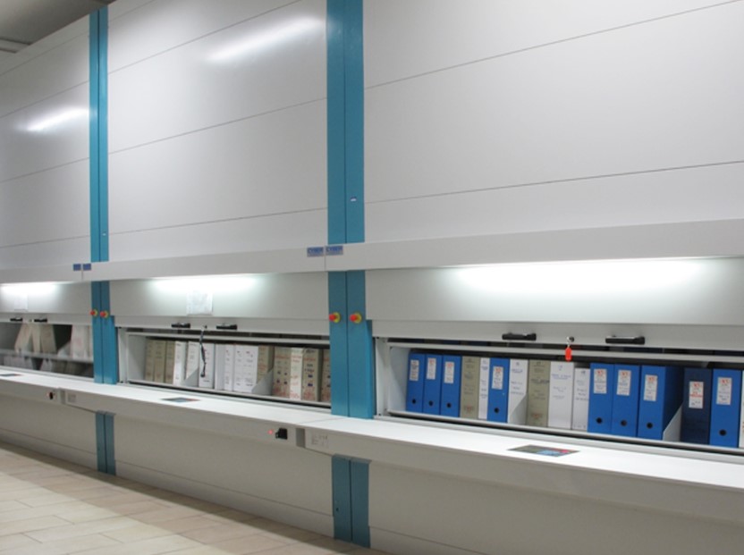 Regały medyczne B/D Regały archiwizacyjne