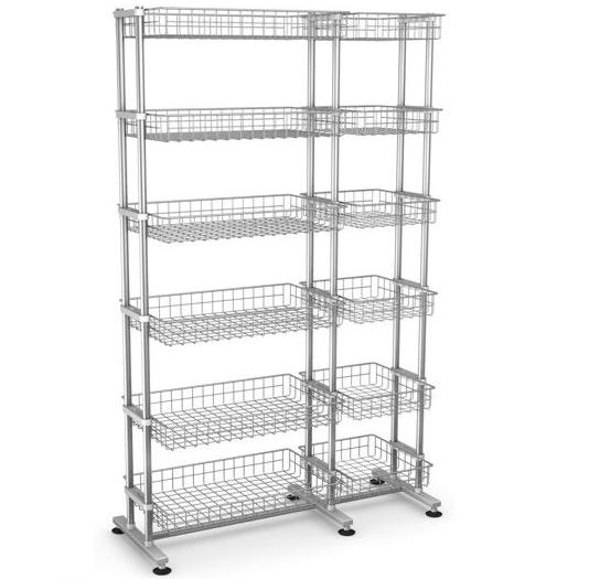 Regały medyczne TECH-MED Sp. z o.o. RK41/73-2/180