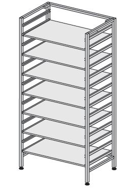 Regały medyczne TRIBO R 903