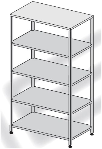 Regały medyczne TRIBO SK 7502/02