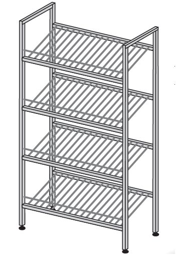 Regały medyczne TRIBO SK 7602/02