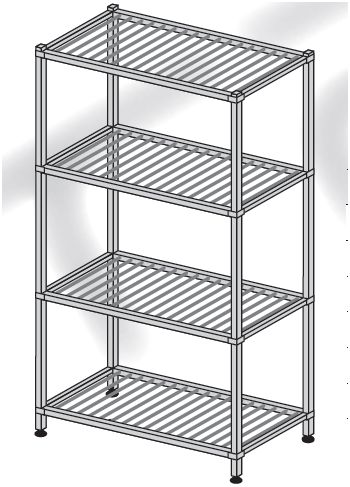 Regały medyczne TRIBO SK 7603/05