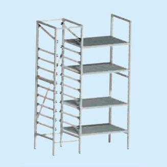 Regały medyczne Zarges Do komisjonowania głębokość 600 mm