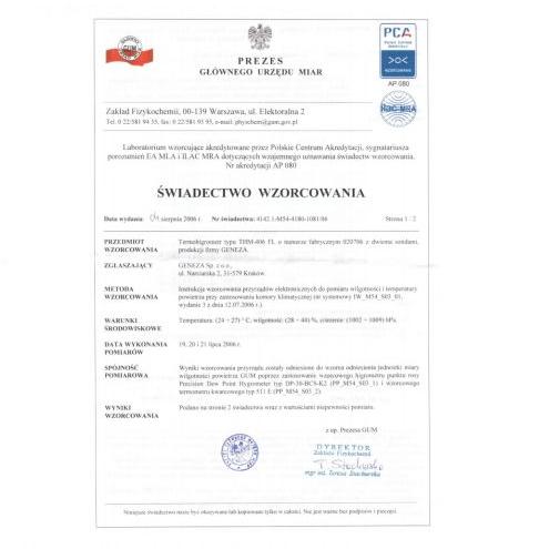 Rejestratory Geneza THM-406 FL