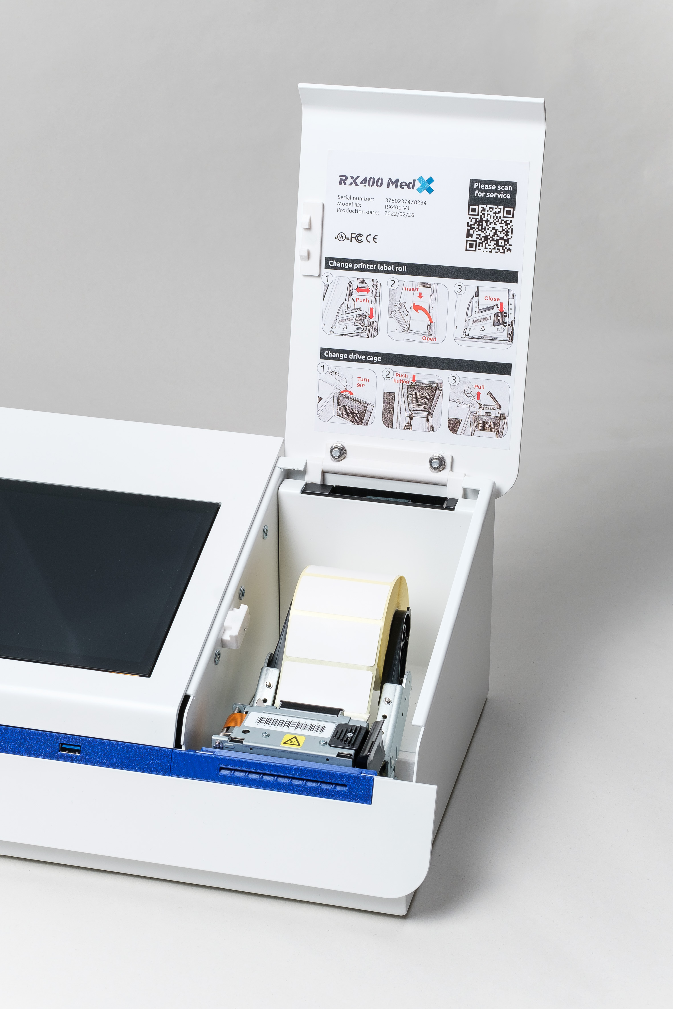 Rejestratory medyczne (badań medycznych) Rimage RX400 ClientX