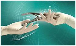 Rękawice medyczne Ansell Gammex PF HyGrip