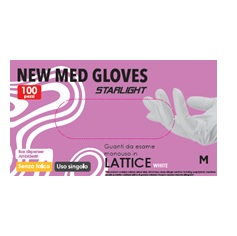 Rękawice medyczne MED CONSULTING NEW MED GLOVE STARLIGHT