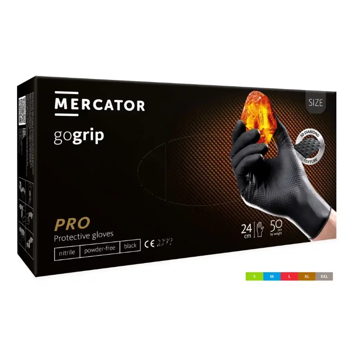 Rękawice medyczne Mercator Medical gogrip