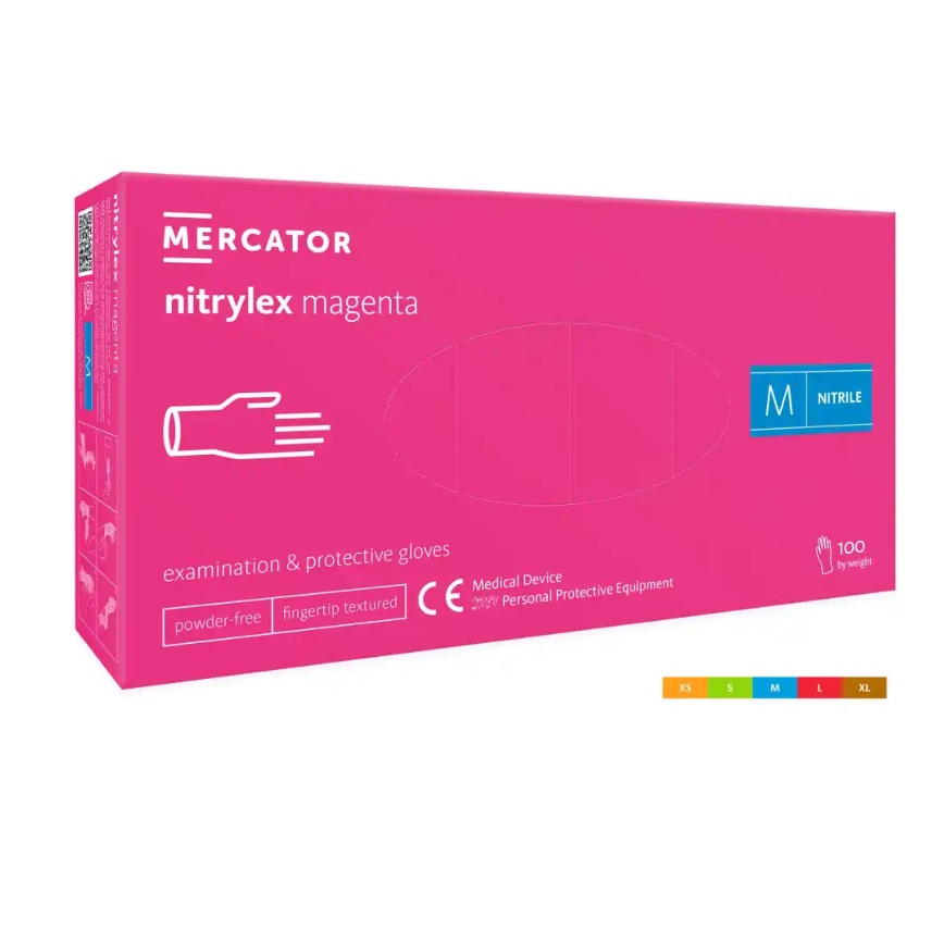 Rękawice medyczne Mercator Medical nitrylex