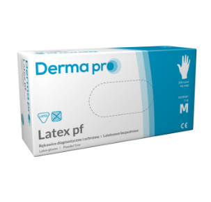 Rękawice medyczne Paso-Trading DERMA PRO latex