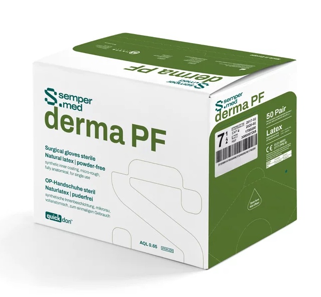 Rękawice medyczne Semperit / Sempermed Sempermed Derma PF