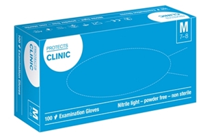 Rękawice medyczne Semperit/Sempermed PROTECTS CLINIC NITRILE LIGHT