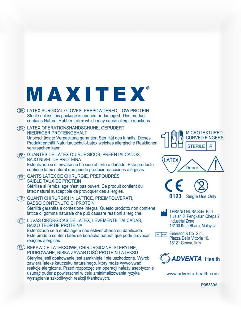 Rękawice medyczne Terang Nusa Maxitex Compact