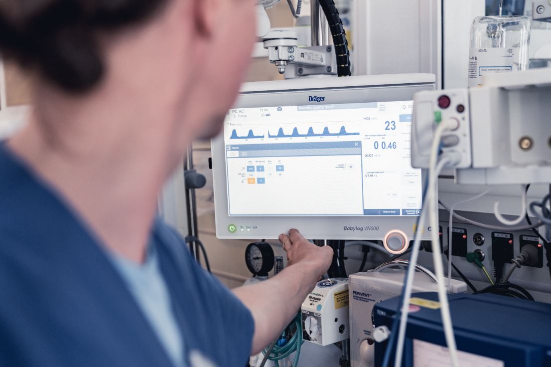 Respiratory dla noworodków/CPAP Dräger Babylog VN600