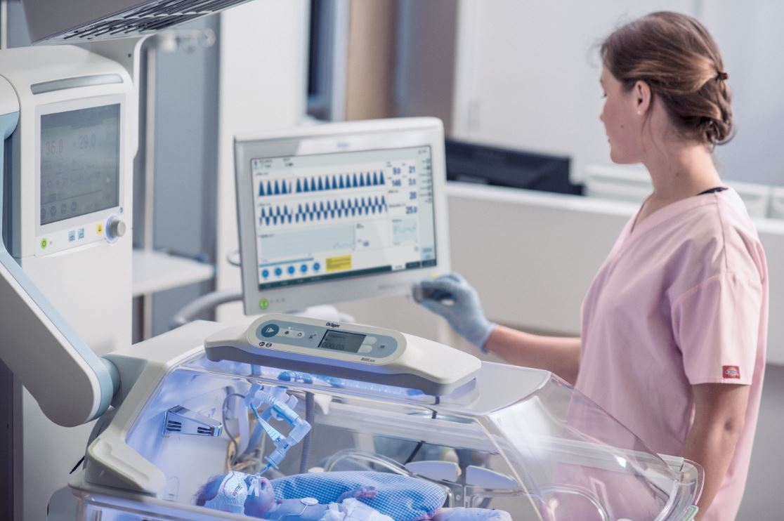 Respiratory dla noworodków/CPAP Dräger Babylog VN800
