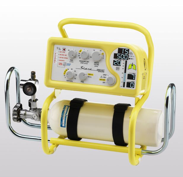 Respiratory do stosowania w środowisku MRI Siare SIRIO S2/T MRI