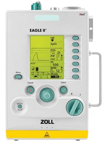 Respiratory do stosowania w środowisku MRI Zoll Eagle II MRI