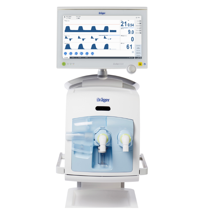 Respiratory stacjonarne dla dorosłych i dzieci Dräger Evita V600