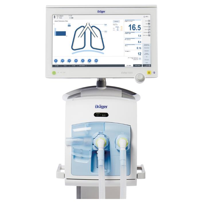 Respiratory stacjonarne dla dorosłych i dzieci Dräger Evita V800