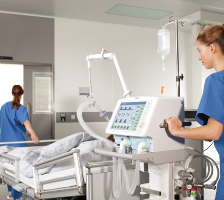 Respiratory stacjonarne dla dorosłych i dzieci Dräger Savina 300