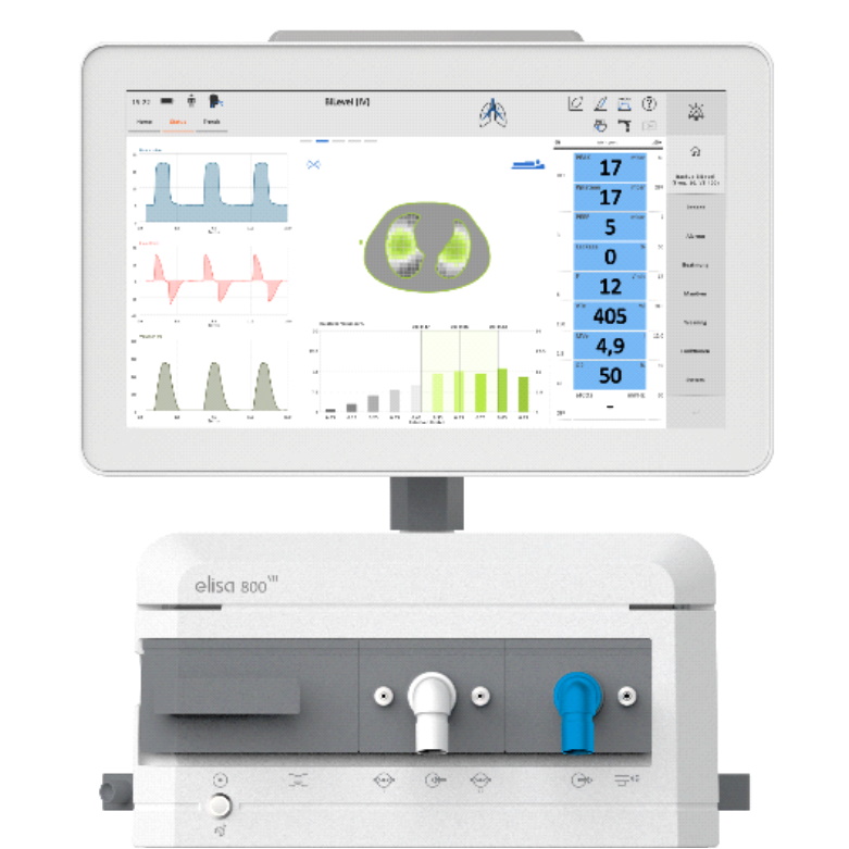 Respiratory stacjonarne dla dorosłych i dzieci Löwenstein Medical Elisa 800 VIT