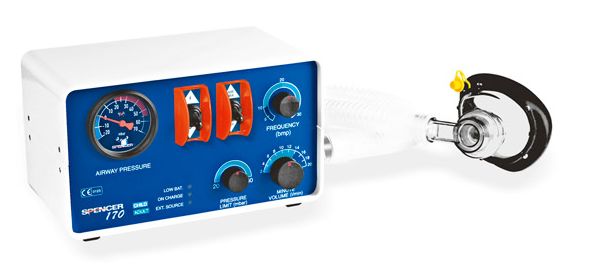 Respiratory stacjonarne dla dorosłych i dzieci SPENCER Spencer 170