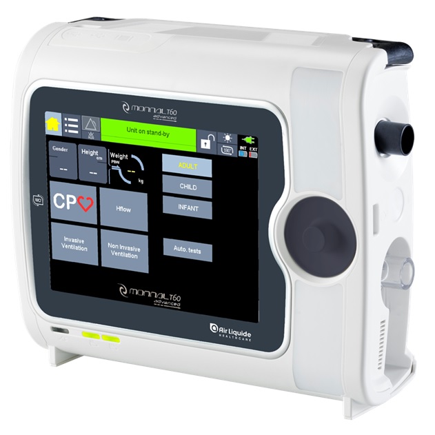 Respiratory transportowe Air Liquide Medical Systems Monnal T60 / T60 Advanced