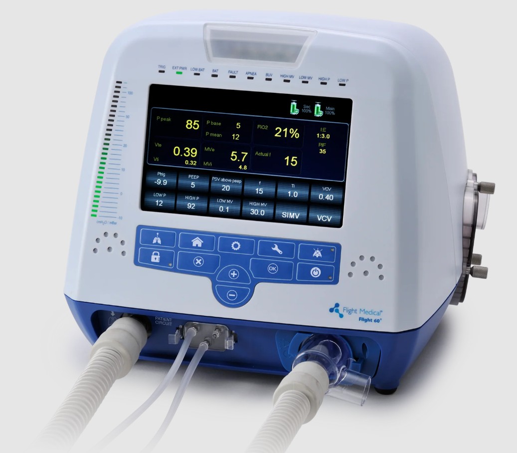 Respiratory transportowe Flight Medical Innovations Ltd Flight 60