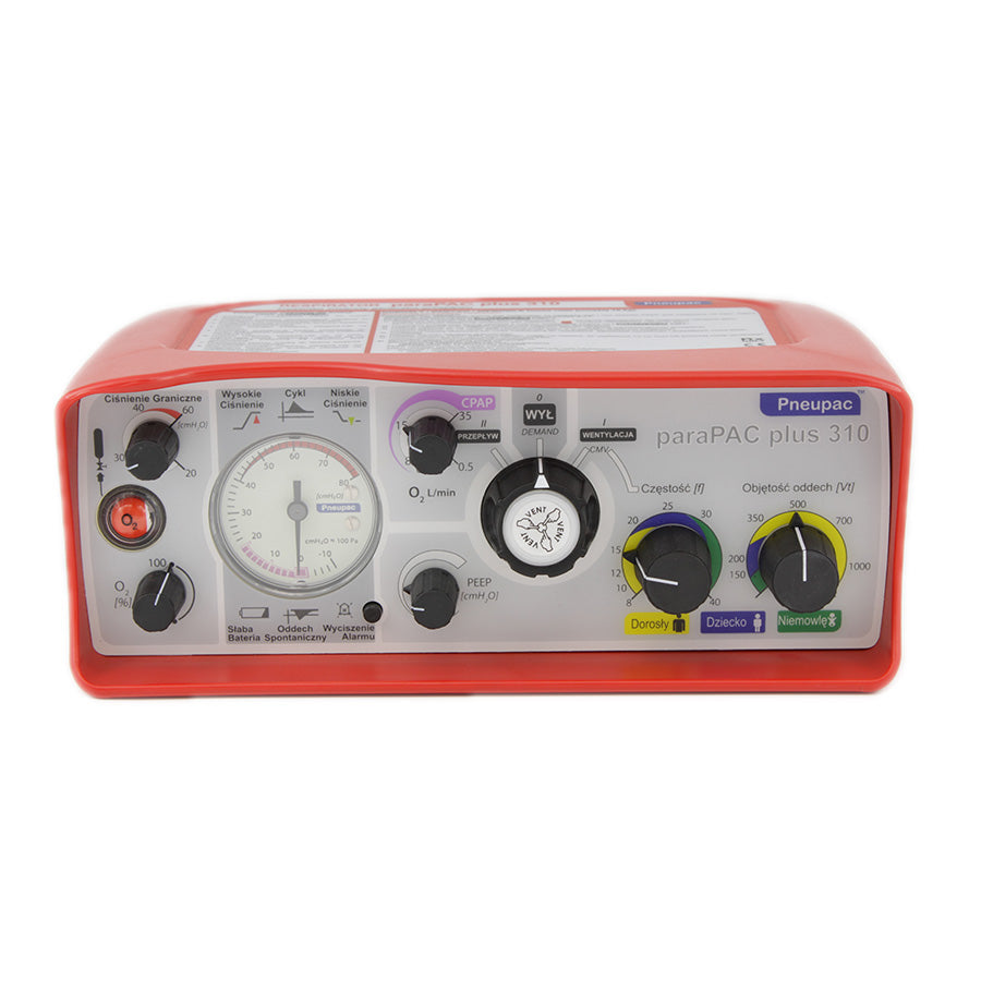 Respiratory transportowe ICU Medical paraPAC plus 310