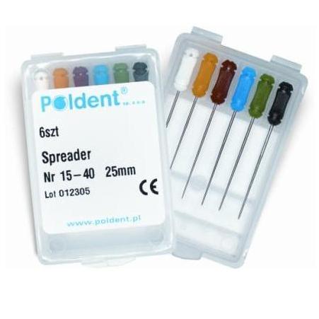 Rozpychacze endodontyczne Poldent Spreader