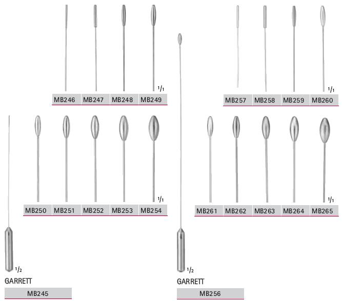 Rozszerzacze naczyniowe B.Braun Rozszerzacze i szpatułki naczyniowe