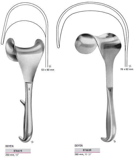 Rozwieracze / retraktory chirurgiczne B.Braun Rozwieracze brzuszne