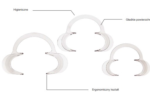 Rozwieraki policzków ortodontyczne Trachem Rozwieraki policzków