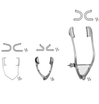 Rozwórki powiek B.Braun Rozwieracze do powiek