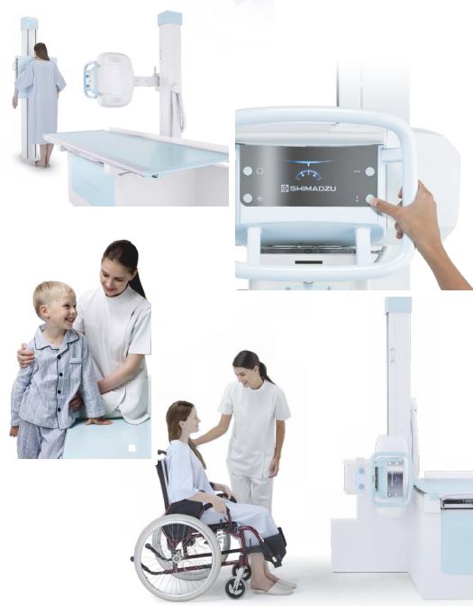 RTG kostno-płucne do radiografii Shimadzu Corporation RADspeed FIT