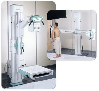 RTG kostno-płucne do radiografii Stephanix Statif