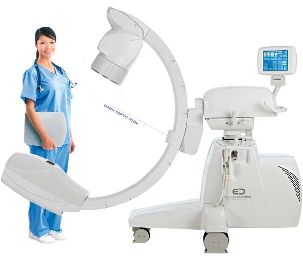 RTG śródoperacyjne (Ramię C) EUROCOLUMBUS Euroampli Alien 12