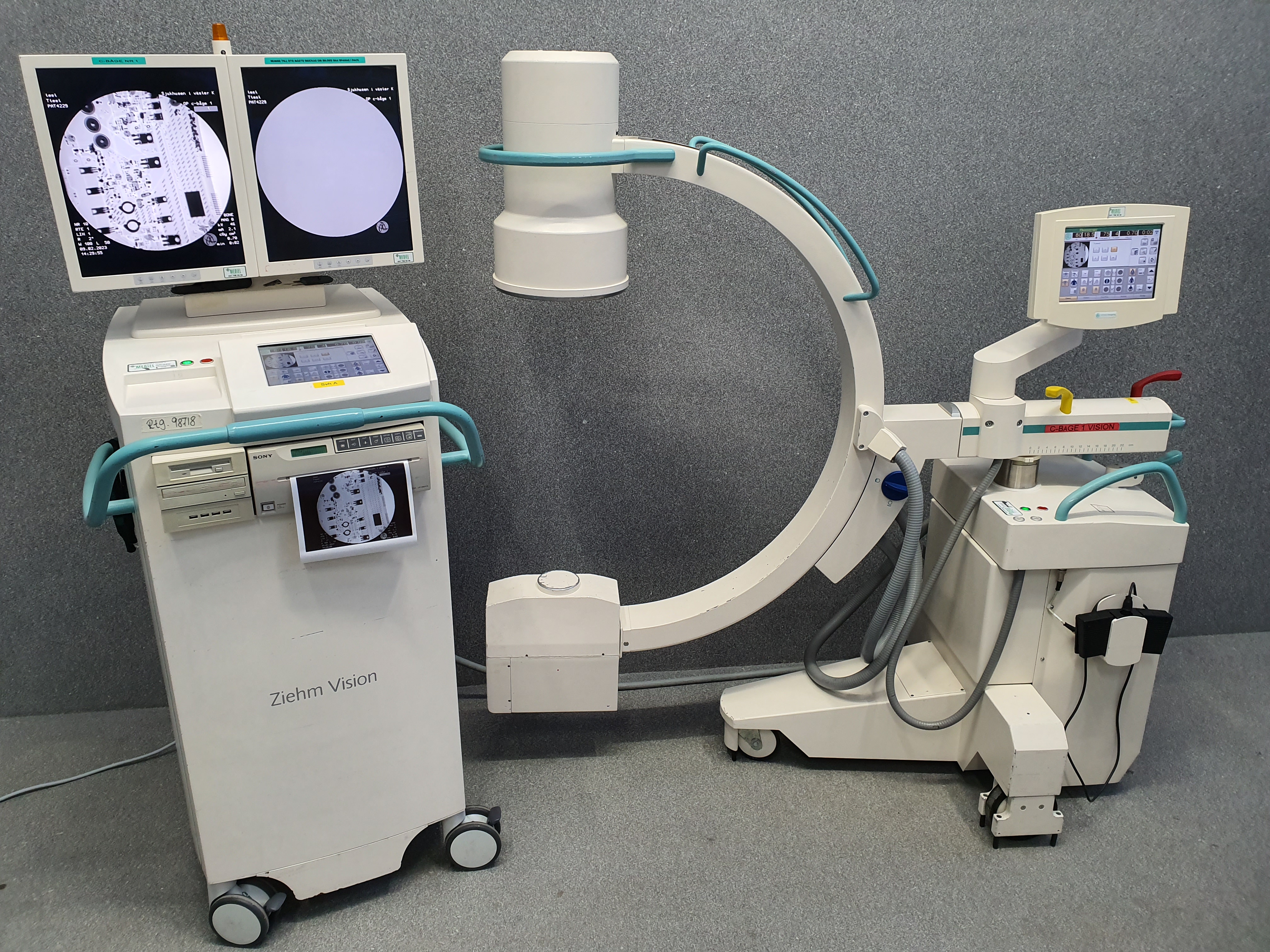 RTG śródoperacyjne (Ramię C) używane ZIEHM Imaging Ziehm Vision - medsystems rekondycjonowany