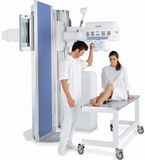 RTG zdalnie sterowane, uniwersalne do radiografii i fluoroskopii MECALL CLISIS