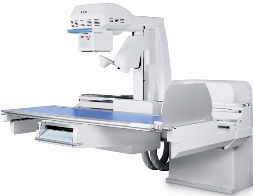 RTG zdalnie sterowane, uniwersalne do radiografii i fluoroskopii MECALL CLISIS