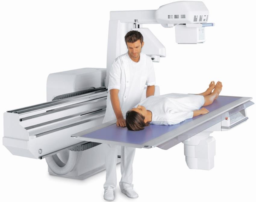 RTG zdalnie sterowane, uniwersalne do radiografii i fluoroskopii MECALL CLISIS