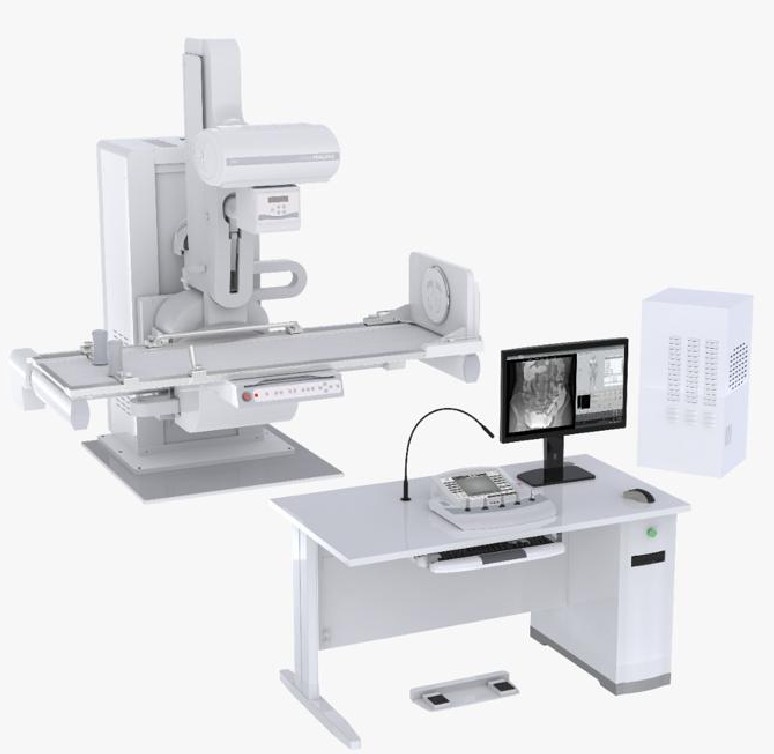 RTG zdalnie sterowane, uniwersalne do radiografii i fluoroskopii Perlove PLD9600D