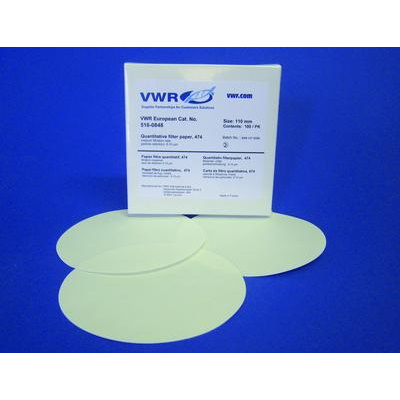 Sączki filtracyjne VWR ilościowe 424/434/454/474