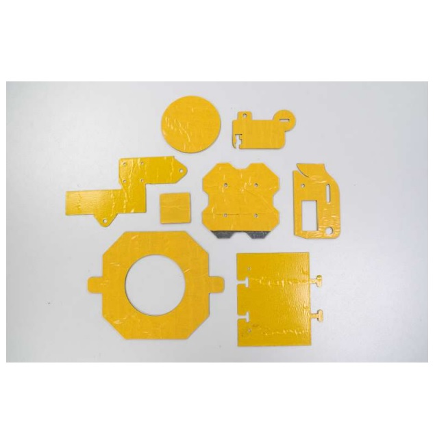 Samoprzylepne części ołowiane do pracowni medycyny nuklearnej Nuclear Shields B.V. LP-ADHESIVE