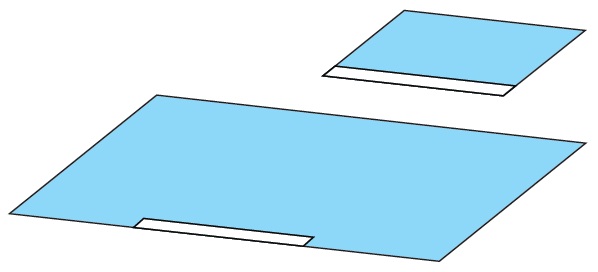 Serwety operacyjne – obłożenie pola operacyjnego JKT/MOLNLYCKE Serweta chirurgiczna dwuwarstwowa 380225